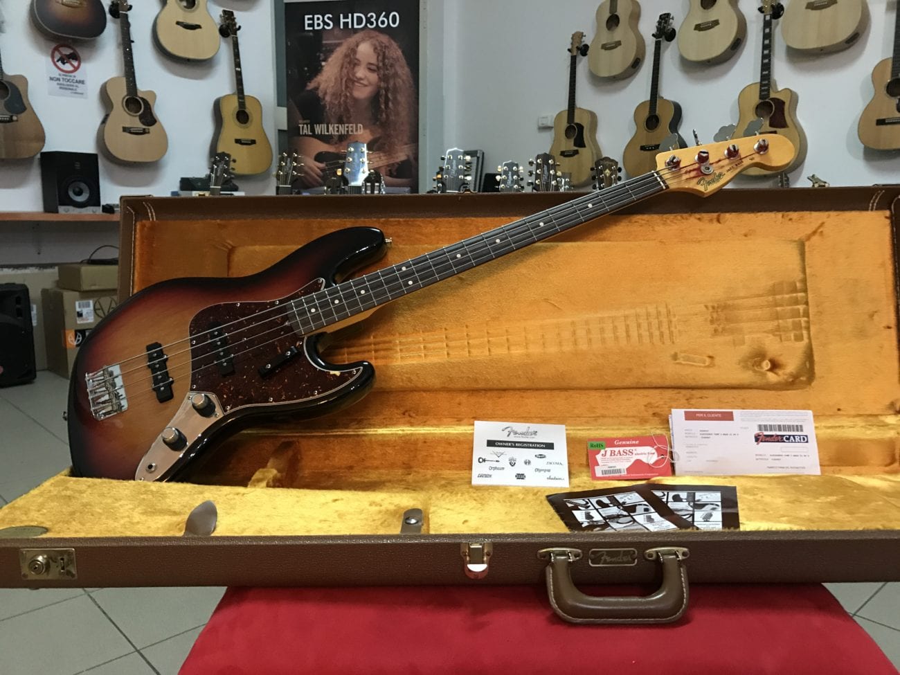 Fender American Vintage Reissue '62 Jazz Bass (VALUTIAMO PERMUTE