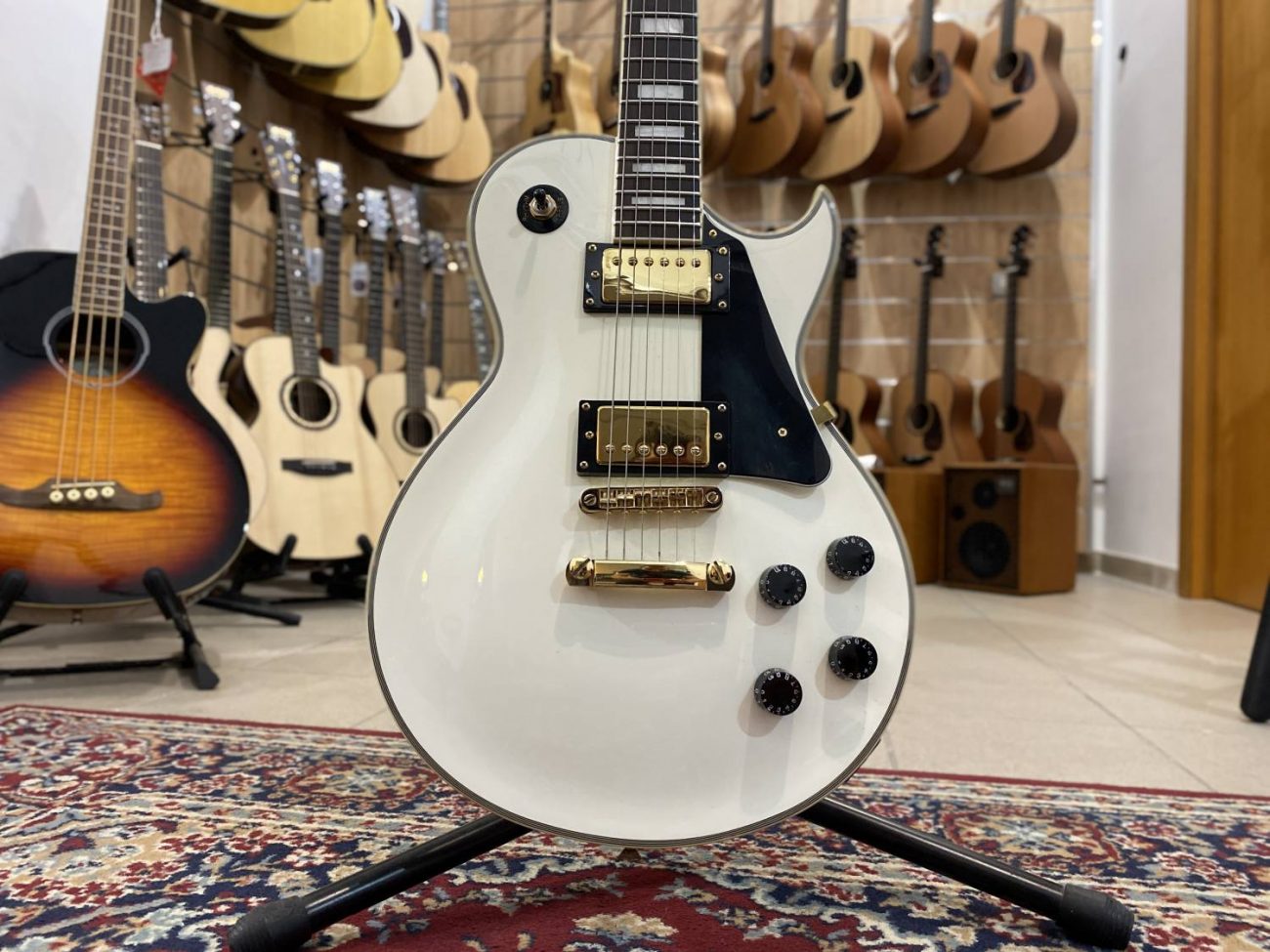 Harley Benton SC-500 WH Vintage Series | Gas Music Store - Permute