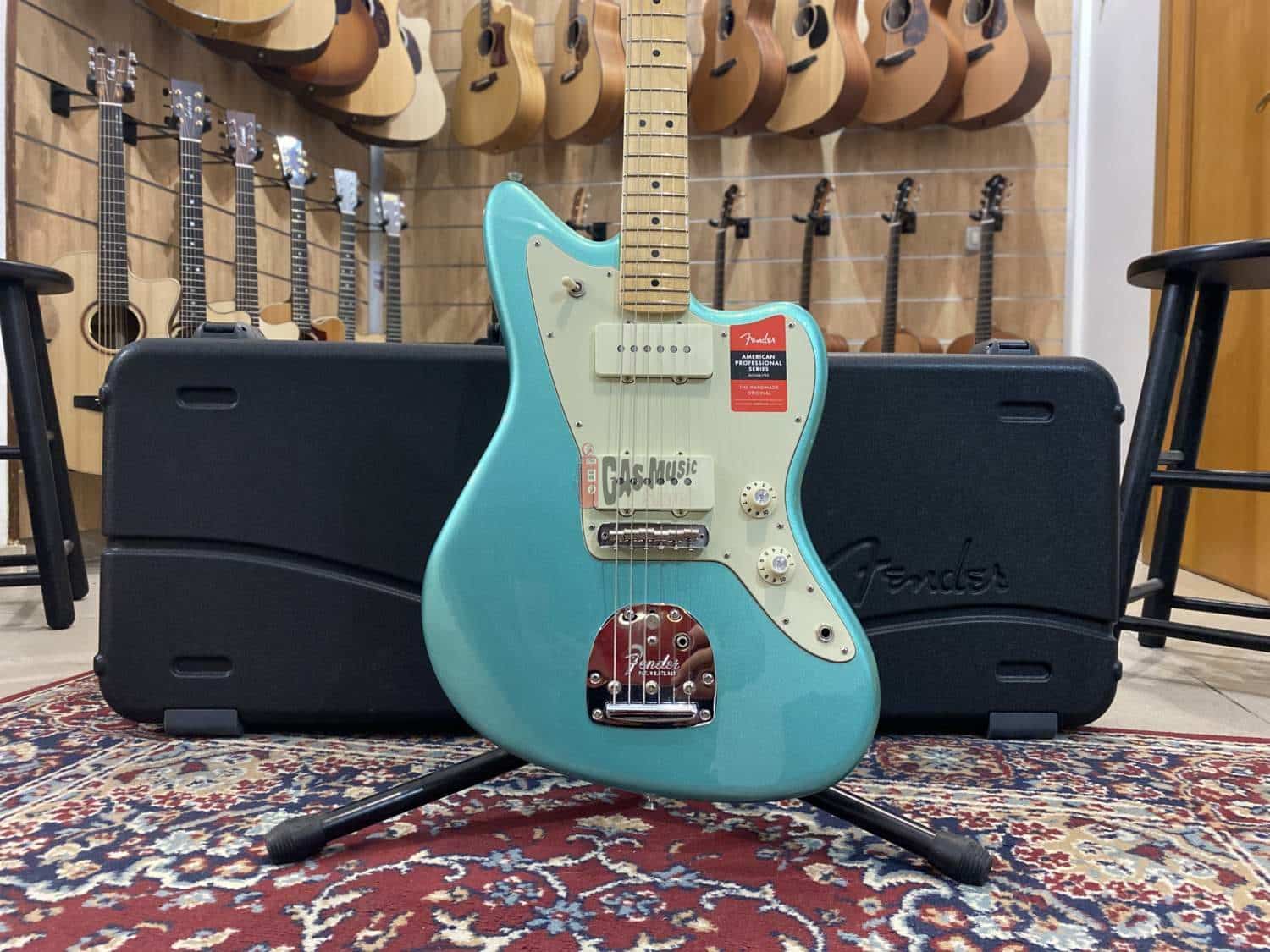 激鳴りFender USA ジャズマスター Mystic Seafoam 激鳴りFender USA ジャズマスター Mystic Seafoam 激鳴りFender USA