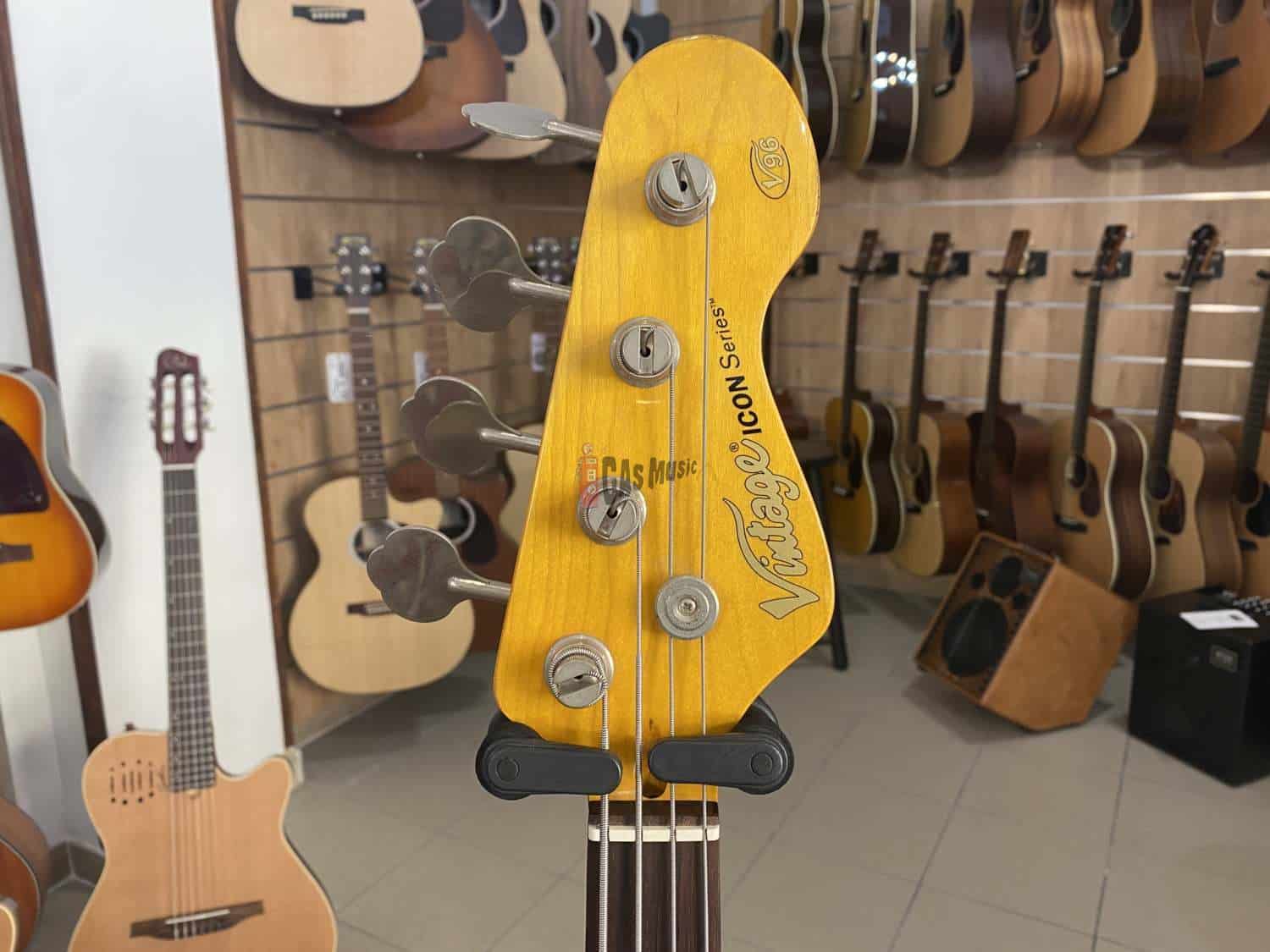 Vintage Iconic Series V96 Fretless | Gas Music Store - Permute on line