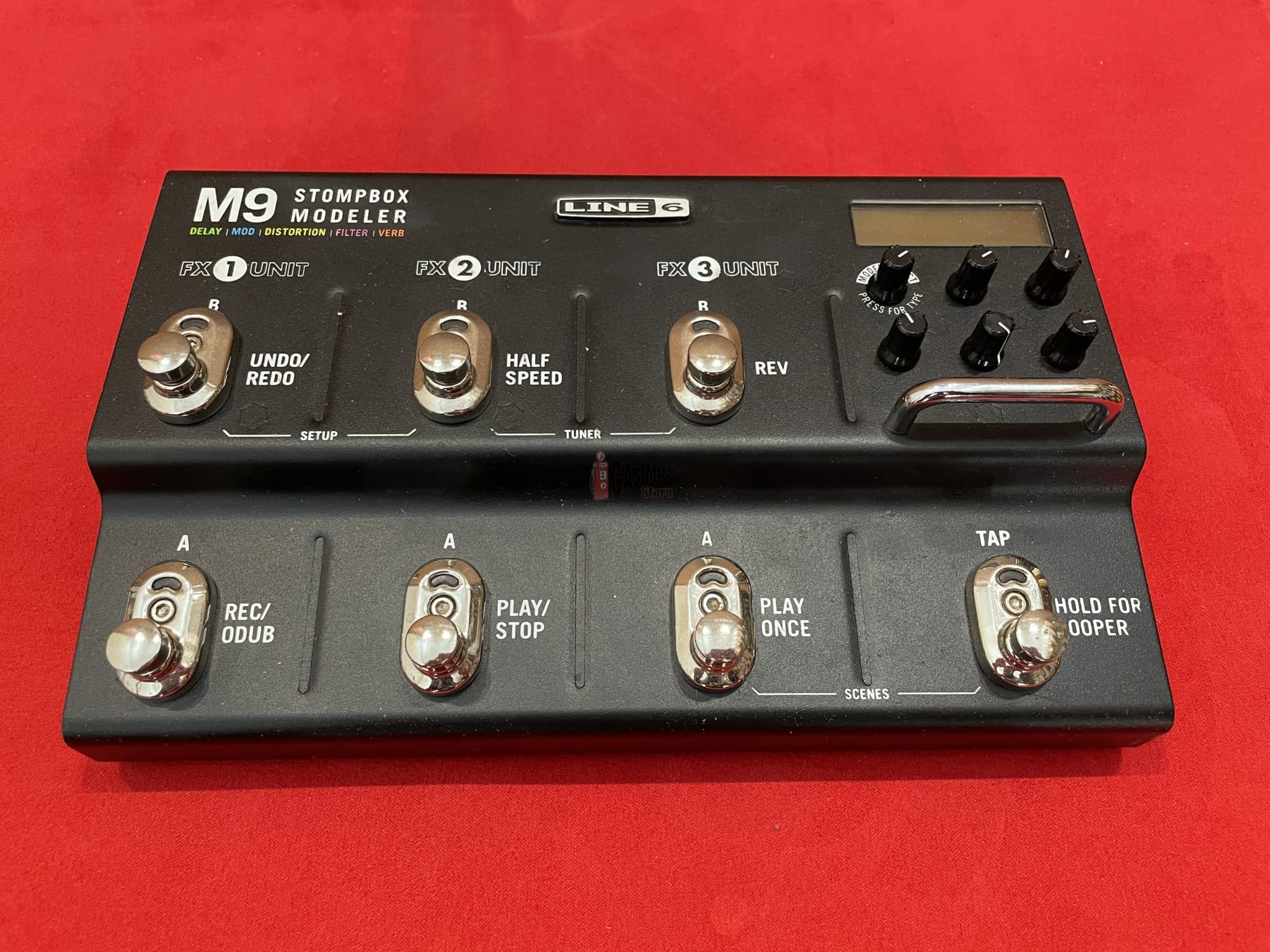 ギター LINE 6 M9 STOMPOX MODELER LINE6 M9 StompBox Modeler – Casa Musicale Fabio