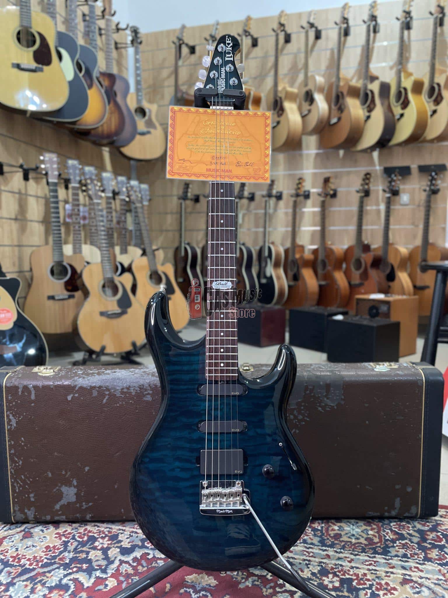 Ernie Ball Music Man Luke II BFR Ball Family reserve 2007 Bahama