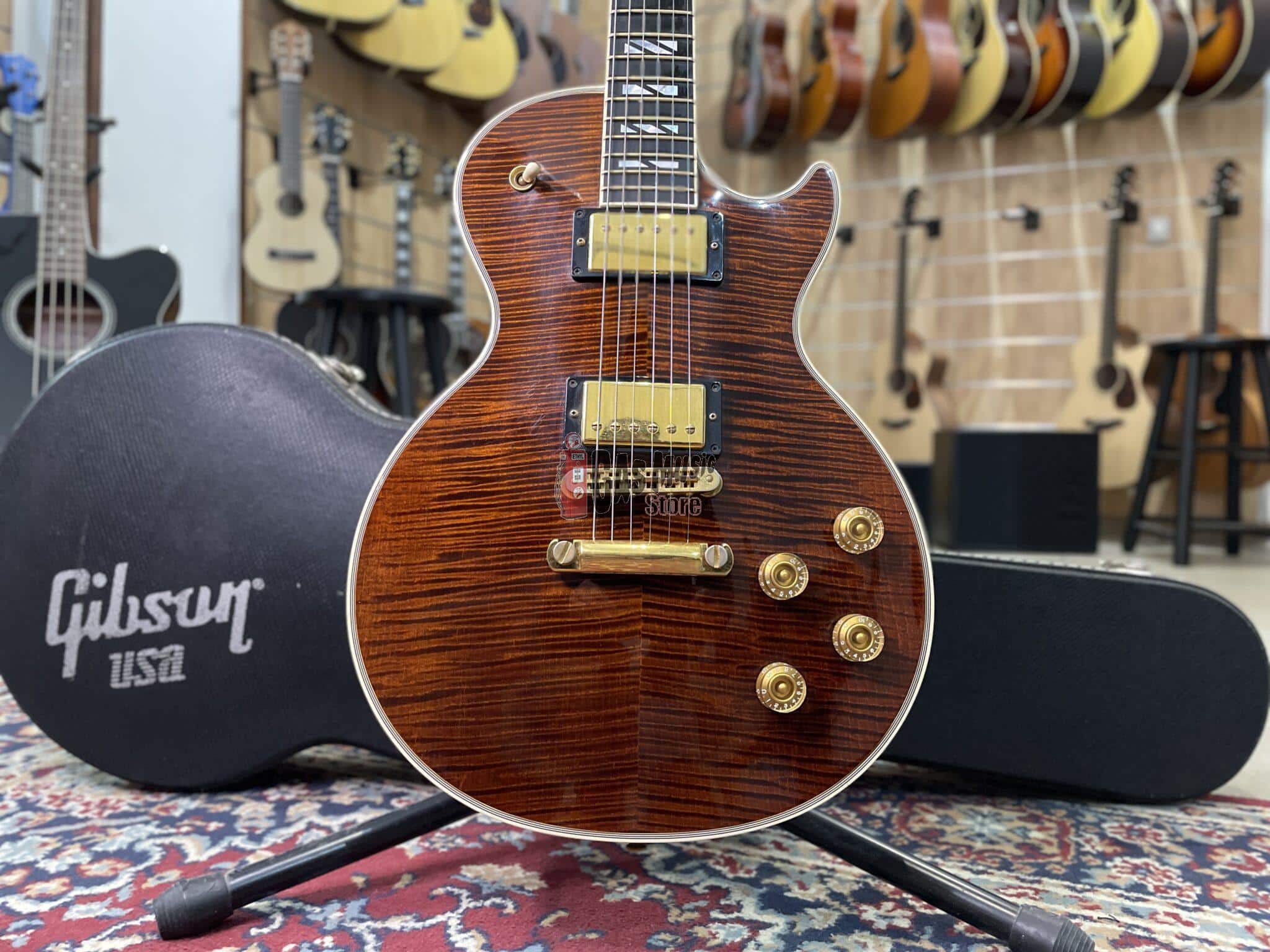Gibson Les Paul Supreme Root Beer 2006 Gas Music Store Permute