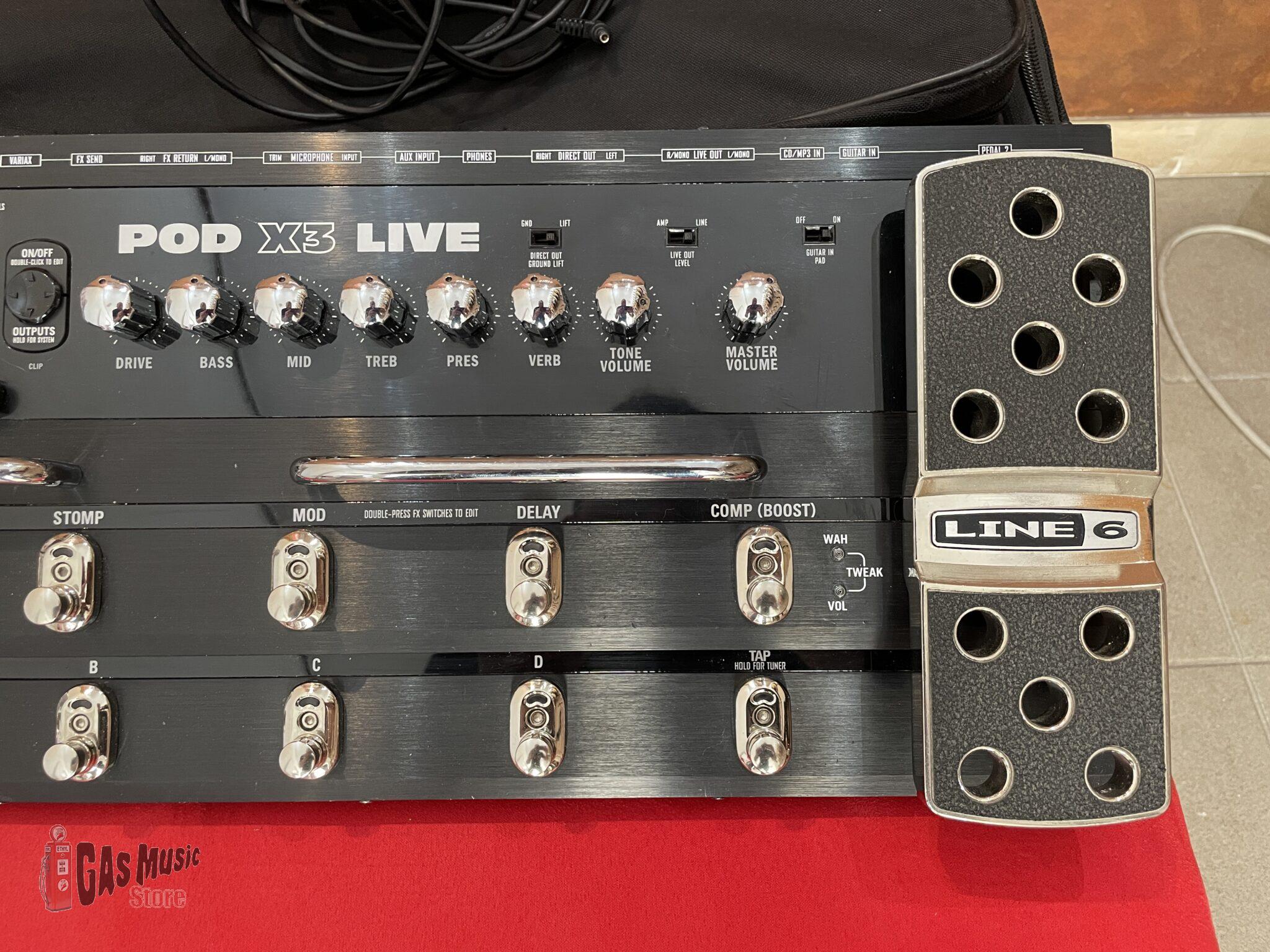 LINE6 POD X3 Live (SPEDIZIONE GRATUITA) | Gas Music Store
