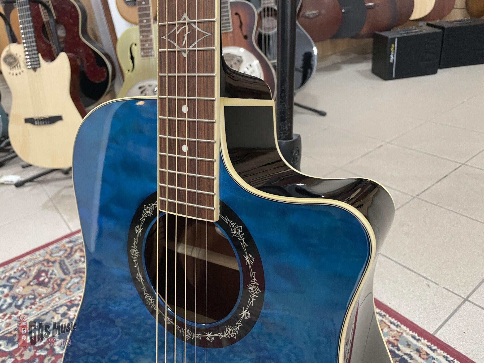 Fender T-BUCKET 300CE Trans Blue | Gas Music Store - Permute on line