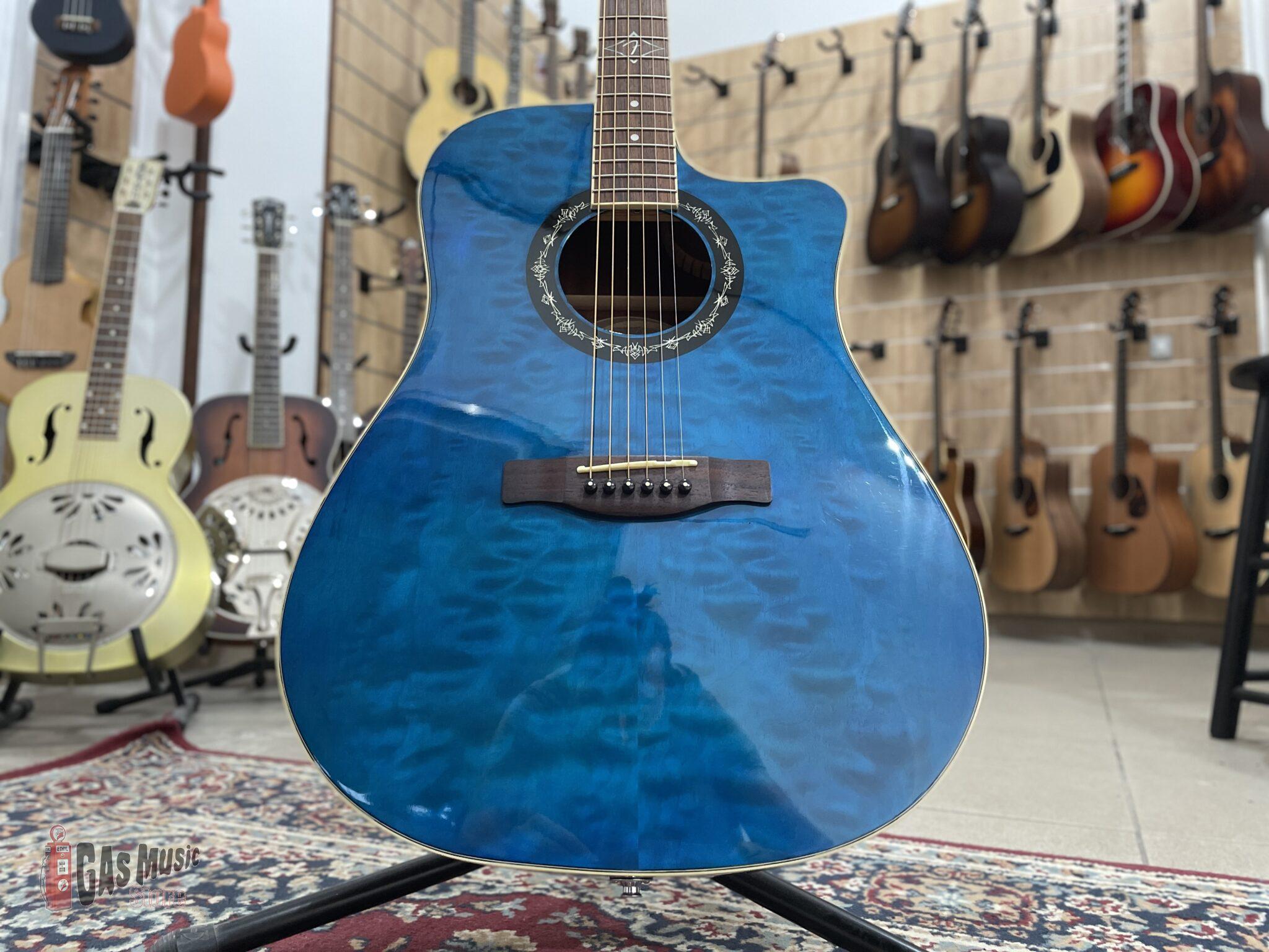 Fender T-BUCKET 300CE Trans Blue | Gas Music Store - Permute on line